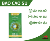  Bao Cao Su Okamoto Harmony- Hộp 10 Cái, Mỏng, Gân Sọc Ngang 