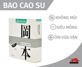  Bao Cao Su Okamoto Skinless Skin Purity - Hộp 3 Cái, Mỏng, Không Mùi 