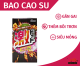  Bao cao su Jex Hot Type – Hộp 8 cái 