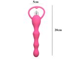  I Sale 2026 I Cây Massage Chuỗi Hạt - Silicone mềm, Không Dây, Nhiều Chế Độ Rung 
