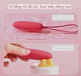  Trứng Rung Tình Yêu Jump Egg Mini, Không Dây, Nhiều Tần Số Rung 
