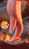  Lưỡi Đôi Rung Elfgame Sưởi Ấm Nhiều Tính Năng Rung 
