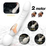  Chày Massage 2 Đầu Rung, 1 Đầu DV, 1 Đầu Chày Massage, Nhiều Tần Số Rung, Sạc Điện Cực Mạnh 