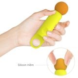  Máy Massage Hình Dáng Chày Mini Cao Cấp Nhiều Chế Độ Rung 
