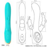  Cây Massage 3 Nhánh Thỏ Đa Năng Nhiều Chế Độ Rung Cao Cấp 