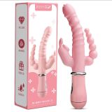  Máy Massage Mix 3 Đầu - Silicone Mềm Dẻo 