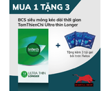  Bao Cao Su TTC Ultrathin Longer, Mỏng, Kéo Dài Thời Gian Nam Giới 