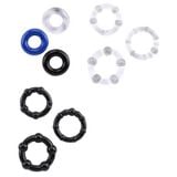  I Sale 2026 I  Bộ Vòng Đeo Trơn Stay Hard Dành Cho Nam Giới, Silicone Mềm 