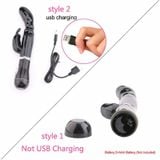  I Sale 2026 I Cây Massage Có Nhánh Tai Thỏ - Vibrator G - Spot, Nhiều Tần Số Rung 