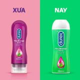  Gel Bôi Trơn & Massage Body, Durex Chính Hãng Aloe Vega 2 in 1, 200ml 