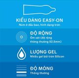 Bao Cao Su Durex Jeans - Hộp 3 cái 