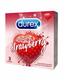  Bao Cao Su Durex Sensual Strawberry - Hộp 3 Cái 