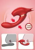  Máy Massage Raffles, Hình Cáo, Nhánh Lưỡi Rung, Nhiều Tần Số, SD Sạc 