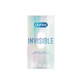 Bao Cao Su Durex Invisible Chính Hãng, Siêu Mỏng, Trơn, Chân Thật, Hộp 10 Cái 
