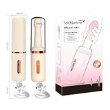  Cây Massage Cao Cấp Sex Machine, Rung Nhiều Tần Số, Thụt, Nhiệt Độ và Đế Dán Tường 