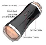  I Sale 2026 I Âm Đạo Giả Cầm Tay 2 Đầu Jiuai Rung Nhiều Tần Số, Có Tiếng Rên Dùng Cho Nam Giới 