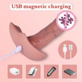 DV giả Massage Sử Dụng Đa Năng Có Điều Khiển Từ Xa, Nhiều Chế Độ Rung Thụt, Siêu Mềm Size Nhỏ Sạc Điện 