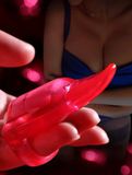  Lưỡi rung tình yêu - Size Mini - Silicone Hồng 
