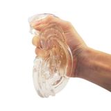  Cốc TD Nam Giới Silicone Trong Suốt Kích Thích ( Có Rung, Gân, Gai, Bi ) 