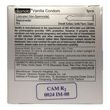  Bao Cao su Okamoto Skinless Skin Vanilla - Hộp 3 Cái, Mỏng, Trơn, Hương Vani Ngọt Ngào 