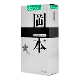  Bao Cao su Okamoto Skinless Skin Vanilla- Hộp 10 Cái, Mỏng, Trơn, Hương Vani Ngọt Ngào 