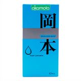  Bao Cao Su Okamoto Skinless Skin Super Lubricated - Hộp 10 Cái, Mỏng, Trơn, Nhiều Gel Bôi Trơn 