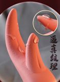  Lưỡi Đôi Rung Elfgame Sưởi Ấm Nhiều Tính Năng Rung 