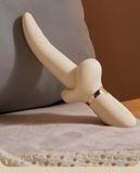  Cây Massage Hình Lưỡi, Trắng, Siêu Mềm, Nhiều Tần Số Rung, SD Sạc Điện 