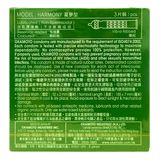  Bao Cao Su Okamoto Harmony - Hộp 03 Cái, Mỏng, Gân Sọc Ngang 