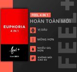  Bao Cao Su Kéo Dài Thời Gian Feel 4 in 1 ( Mẫu mới 2022 ) 