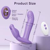  Máy Massage Mini Đầu DV, Nhánh Càng Cua, Có Điều Khiển, Nhiều Tần Số Rung, SD Sạc Điện 