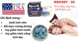  Tăng Cường Sinh Lực Nam Giới Rocket 1h  - Hộp 10 Viên 