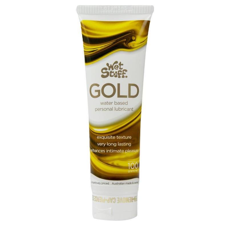  Gel Oral Sex, Back Door Wet Stuff Gold 100g - Tăng Khoái Cảm. Kéo Dài Thời Gian 