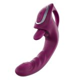  Cây Massage Đa Năng, Có Nhánh Lưỡi, Nhiều Tần Số Rung, Sưởi Ấm Nhiệt Độ 42 °C 