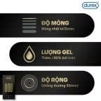  BCS Durex Siêu Mỏng 001 - Hộp 3s 