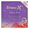  Bao Cao Su True X Ultrathin, Hộp 03 Cái, Trơn, Mỏng 