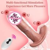  DV giả Massage Sử Dụng Đa Năng Có Điều Khiển Từ Xa, Nhiều Chế Độ Rung Thụt, Siêu Mềm Size Nhỏ Sạc Điện 