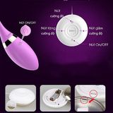  Máy rung thư giãn điều khiển từ xa 10 chế độ Leten Swan 