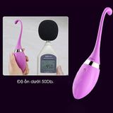  Máy rung thư giãn điều khiển từ xa 10 chế độ Leten Swan 
