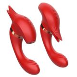  Máy Massage Raffles, Hình Cáo, Nhánh Lưỡi Rung, Nhiều Tần Số, SD Sạc 