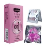  Bao Cao Su Dusbang 0.01 & Nhẫn rung tình yêu - Pink 