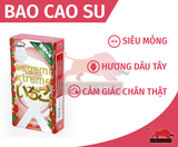  BCS HƯƠNG DÂU SAGAMI XTREME STRAWBERRY (HỘP 10 CÁI) 