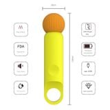  Máy Massage Hình Dáng Chày Mini Cao Cấp Nhiều Chế Độ Rung 