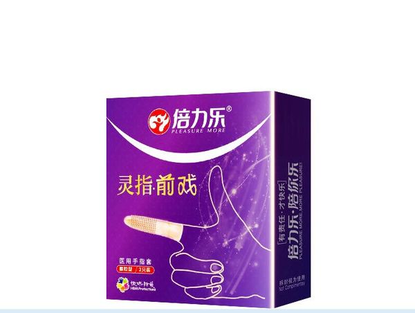  Bao Cao Su Ngón Tay Siêu Điểm Nổi - Super Dotted - Hộp 2 Cái 