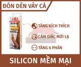  I Sale 2026 I Bao Cao Su Đôn Dzên 6cm Cao Cấp, Gân, Màu Như Thật 