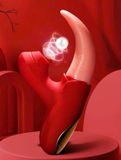  Máy Massage Spelunky, Lưỡi Rung, Nhánh Bú Mút , Nhiều Tần Số Rung, SD Sạc ĐIện 