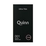  Bao Cao Su Quinn 0.01 Ultrathin - Hộp 12 Cái 