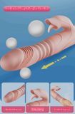  Cây Massage Đầu DV Có Nhánh Lưỡi - Rung, Thụt, Nhiệt Độ Đa Năng 