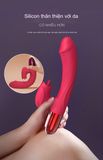  Máy Massage Có Nhánh Lưỡi Màu Đỏ Bi 