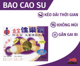  Bao Cao su Gold ( Gân, Gai, Bi ) 